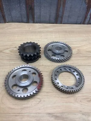 Lot Of 4 Industrial Machine Steampunk Pulley Gear Cog Robot￼ Salvage H9 • $17.99