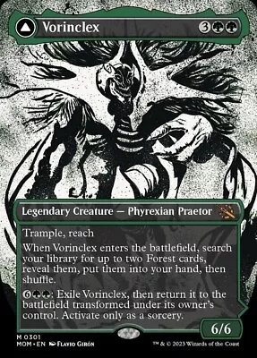 FOIL Vorinclex - Borderless - March Of The Machine - MOM MTG • $14.99