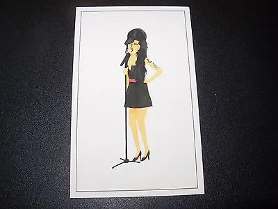 MAX DALTON Amy Winehouse 2X4  Poster Art Handbill B • $2.99