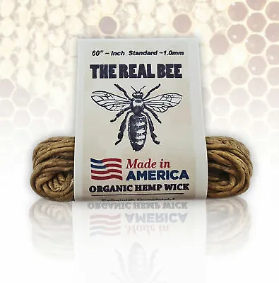 $2.49 • Buy The Real Bee Natural Hemp Wick Line - 10ft ~ BEST DEAL Hempwick $2.49