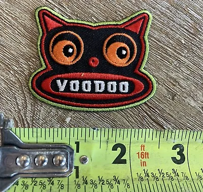 Halloween Voodoo Black Cat Embroidered Patch  Vintage Look • $5