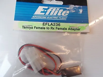 E-flight Efla236 Tamiya Female To Rx Female Adapter • £3.99