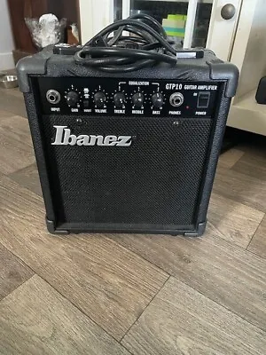 Ibanez GTP10 Guitar Amplifier 10 Watt Amp. Equipped W/3band EQ And A Boost • $30