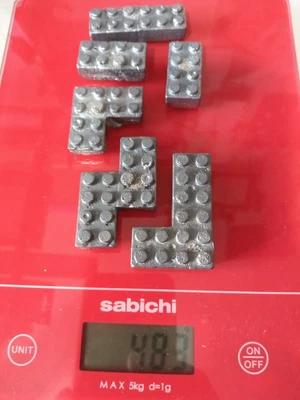 £5 • Buy Lead Ingot And Crafted Desktop Puzzle Game Bullion Bar