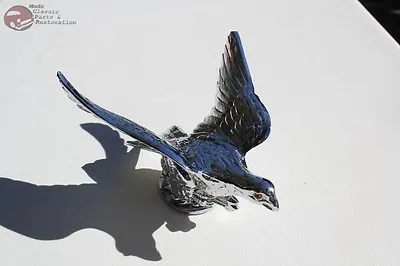 Flying Eagle Lighted Eyes Chrome Hood Ornament Custom Truck Chevy Hot Rat Rod • $82.04