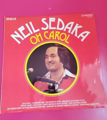 Neil Sedaka Oh Carol Lp Vinyl Record 12 Very Good • £4