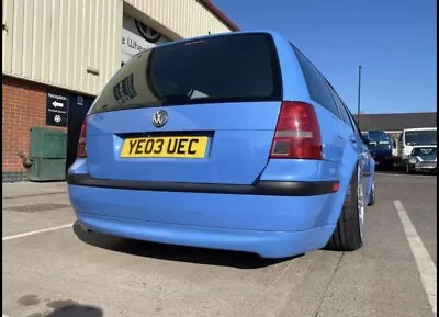 Vw Mk4 Golf Mk4 Bora Estate Rear Splitter Lip Valance • $189.44