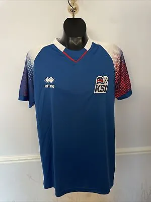 Iceland 2018/2020 Home Football Shirt - Xxl 2xl • £20