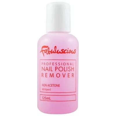 Fabuluscious Professional Nail Polish Remover (Non Acetone) 125mL Gentle Quick • $16.01