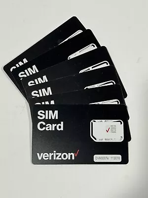 VERIZON SIM Card 4G LTE Phones NEW • $3.49