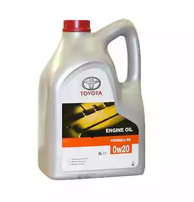 £64.99 • Buy Genuine Toyota Hybrid 0W20 Synthetic Engine Motor Oil 08880-83886 Litres 5L
