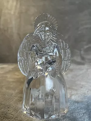 Mikasa Crystal Angel Candle Holder Vintage Christmas Holidays Christianity 5.5  • $6.13