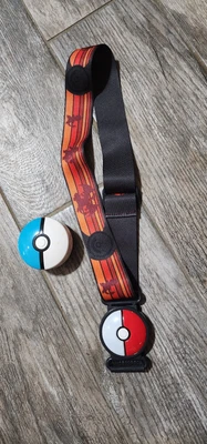 $6 • Buy Pokemon Clip 'N' Go Pokeball Adjustable Belt - Charmander Red/Black 