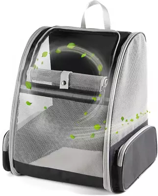 Pet Carrier Backpack Breathable For Cat And Small Dog And Birds Carrying Trave • $29.31