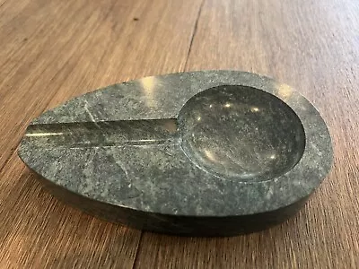 Vintage Green Marble Cigar Or Pipe Rest Executive • $18.99