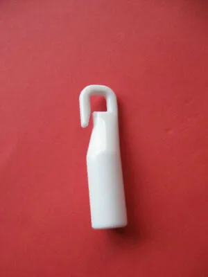 Vertical Blind Operating Rod Wand Stick - Replacement Hook Only- White • £4.49