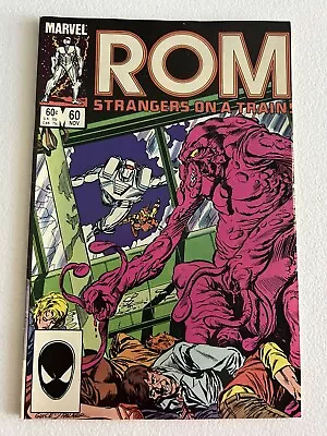 Rom #60 (Nov 1984 Marvel) 🔥Military Ring Ad. 🌟SEE PICS • $5