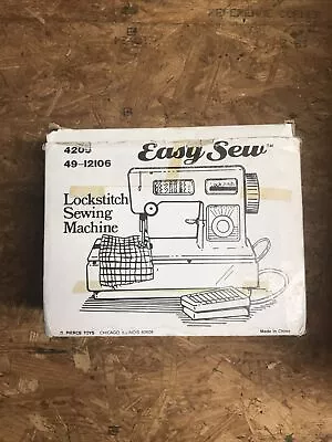 1989 Lockstitch Sewing Machine Pierce Toys Electric • £11.57