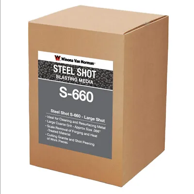 Steel Shot S-660 - Blasting Media - Large Shot Size • $39.99
