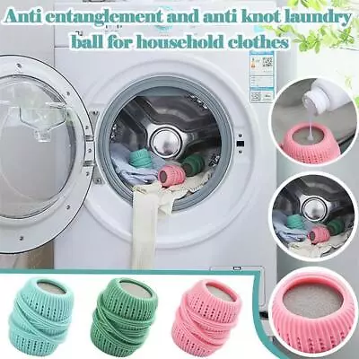 Washing Machine Laundry Ball Liquid Storage Ball Cleaning Softener Cleaning • £4.99