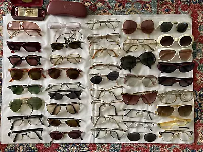 Lot 44 Vintage  Eye Sunglasses  12k Gf Italy Ray Ban Shuron B&L Artcraft Italy • $75