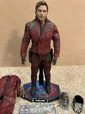 Hot Toys MMS421 Marvel Guardians Of The Galaxy Volume 2  Star Lord Deluxe Figure • $200