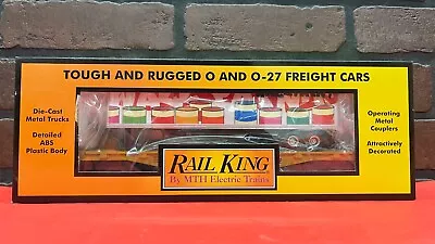 MTH Rail King O Scale 30-76783 TTX Flat Car W/40' Trailer FB 2019 RTR NEW! • $45