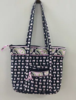 Vera Bradley Pink Elephant Pattern Tote • $24.99