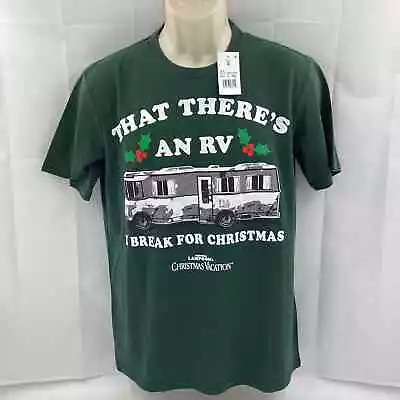 Christmas Vacation Men’s Women’s T Shirt RV Green Size Small New 417 • $9.99