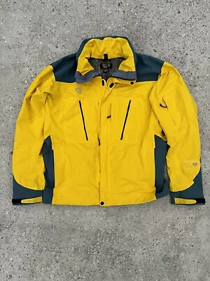 Vintage Mountain Hardware Gore-Tex XCR Jacket Men’s Size Large Yellow • $49.99