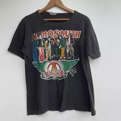 Vintage 70s Aerosmith Band Short Sleeve Unisex Tshirt Gift For Men Women KH2958 • $16.99