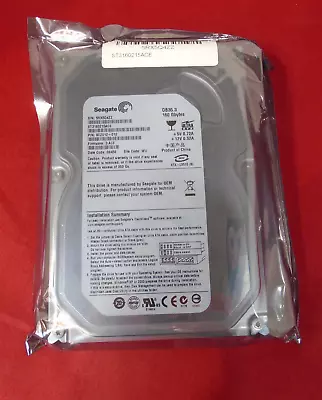 Factory Recertified IDE Hard Drive 160GB Seagate Barracuda 7200 10 ST3160215A • £99.99