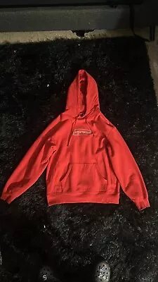 SUPREME X KAWS Box Logo Red Hoodie Medium NIB [MK] • $100