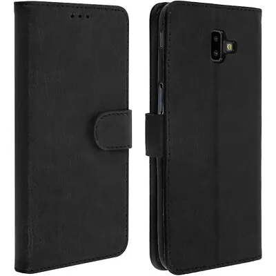 Case For Samsung Galaxy J4 Plus /J6 Plus Leather Flip Wallet Card Hold Cover New • £1.70