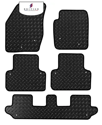 Fits Volvo XC90 2003-2014 Fully Tailored Heavy Duty 3mm Rubber Car Mats 5pc Set • $30.30