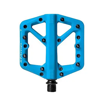 Crank Brothers Stamp 1 Mountain Bike Pedals - BLUE Large - NEW • $38.97