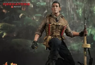 Hot Toys – MMS131 – Predators 1/6th Scale Royce Adrien Brody Action Figure • $399