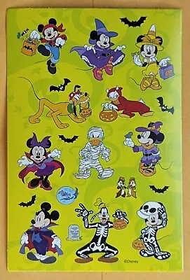 Disney Mickey Mouse Halloween Sticker Sheet  • $3.50