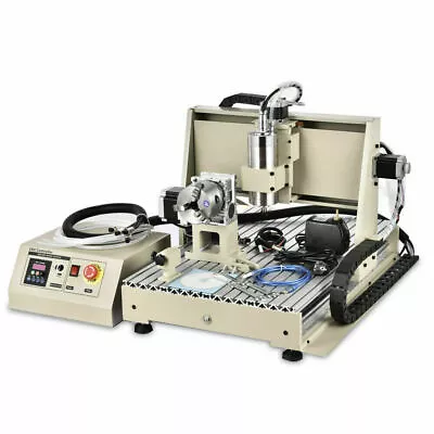 6040 USB CNC Router 4 Axis Milling Machine Engraver DIY 1500W Engraving Drilling • $1199