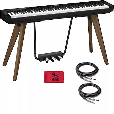 Casio Privia PX-S7000 88-Key Keyboard Black Cables Cloth • $2499