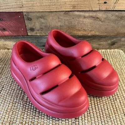 Ugg Sport Yeah Red Clogs Size 6 • $50
