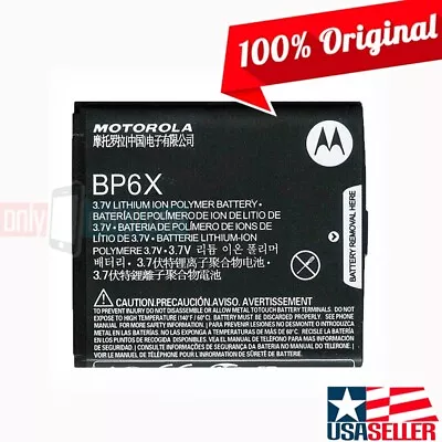 OEM Motorola BP6X SNN5874A Battery For DROID A855 A955 A957 CLIQ XT MB200 MB501 • $8.98