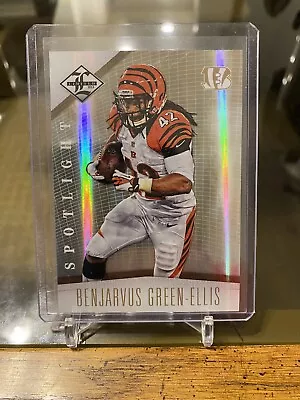 2012 Panini Limited Benjarvus Green-ellis Spotlight Gold #18/25 • $5