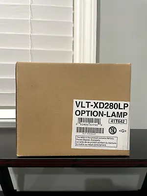 Mitsubishi VLT-XD280LP Replacement Lamp For XD250U/G XD280U/G - 41T642 NEW • $39.99