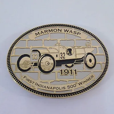 1911 Marmon Wasp First Indianapolis 500 Winner Ray Harroun Belt Buckle Limited  • $99.99