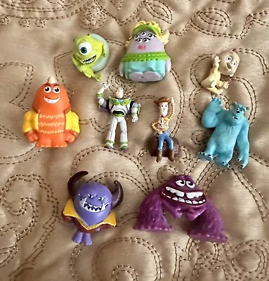 Lot Of 9 Toy Mini Figures From Disney Pixar Toy Story Monsters Inc • $8