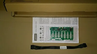 LENOVO SR550 SR650 2.5  SATA SAS 8-Bay Backplane Kit W/ CABLE 01GV283 02JK049  • $145