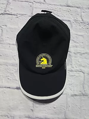 Adidas 125th Boston Marathon Hat/cap Black Adjustable Womens 2021 New • $29.99