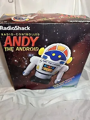 Andy The Android RC Control Robot Toy Radio Shack New Old Stock 1990's In Box • $44.95