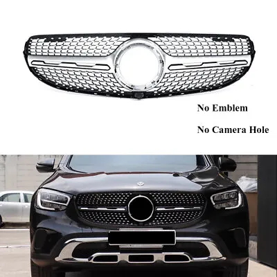 Diamond Style Front Center Grille Grill For Mercedes X253 GLC300 2020-2022 • $81.99